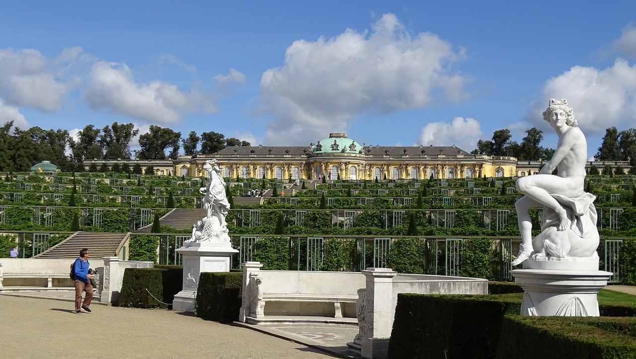 Potsdamas, Pilis, Lankytinos Vietos, Istoriškai, Pastatas, Vokietija, Sanssouci, Architektūra, Įvedimas, Istorija