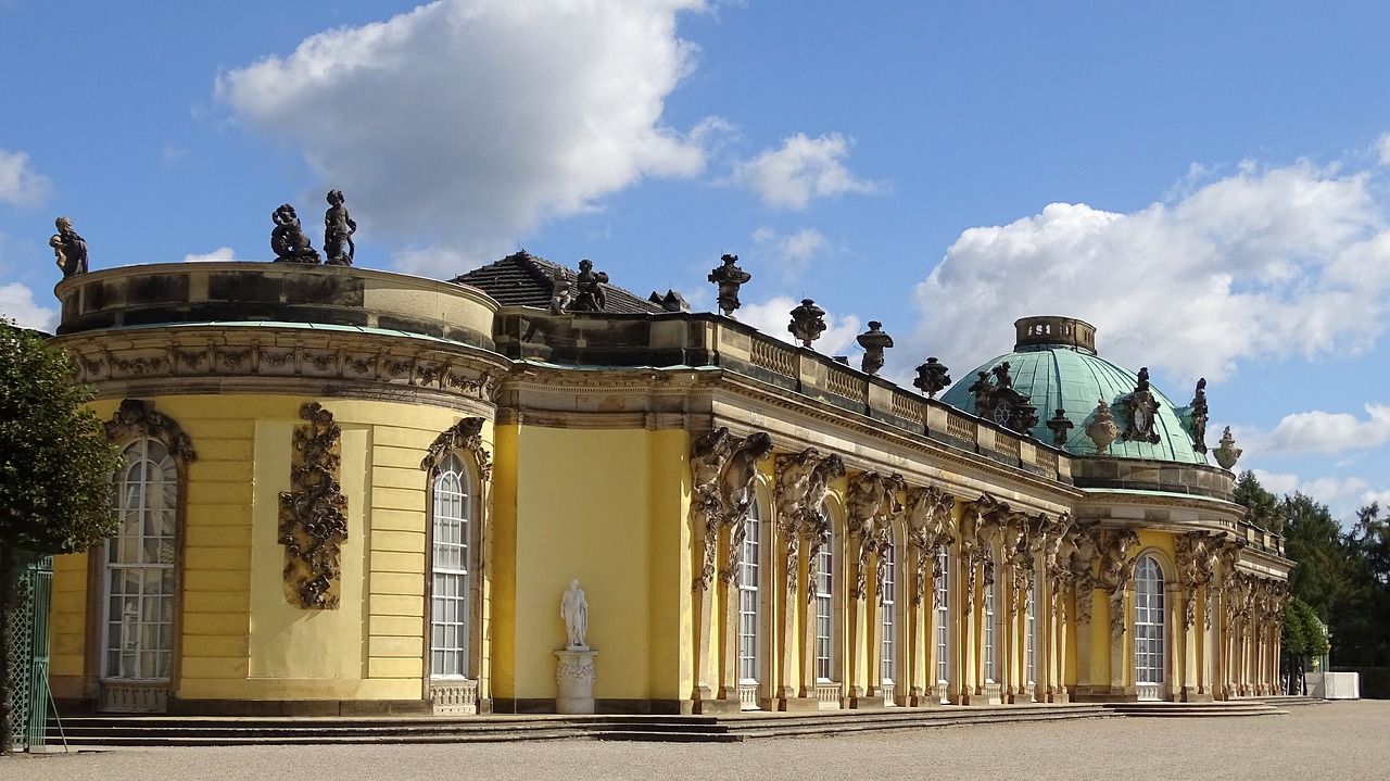 Potsdamas, Pilis, Lankytinos Vietos, Istoriškai, Pastatas, Vokietija, Sanssouci, Architektūra, Įvedimas, Istorija