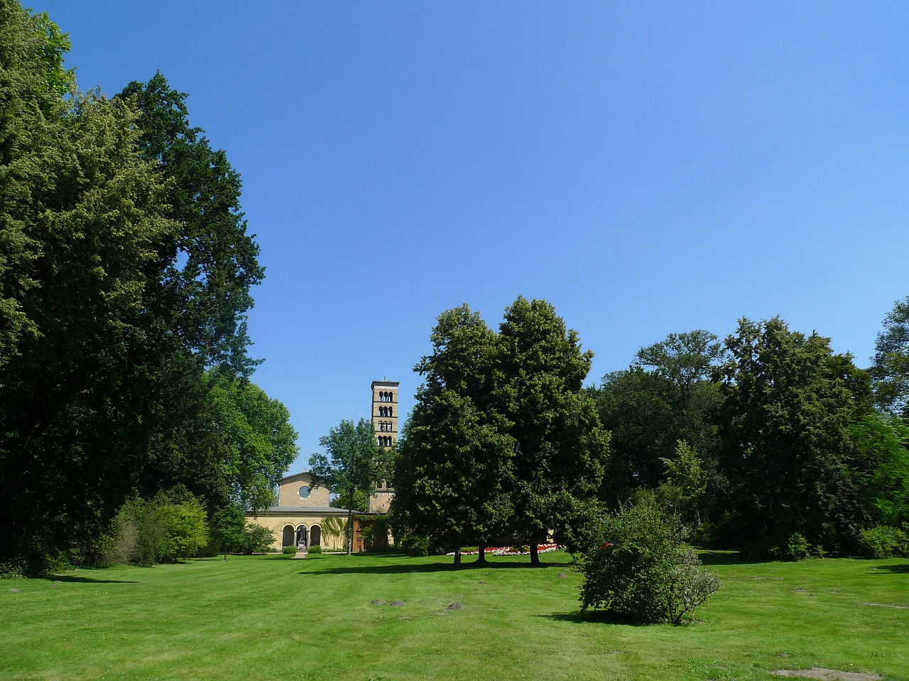 Potsdamas, Sanssouci, Parkas, Orientyras, Architektūra, Pastatas, Istorinis, Paminklas, Šviesus, Klasikinis