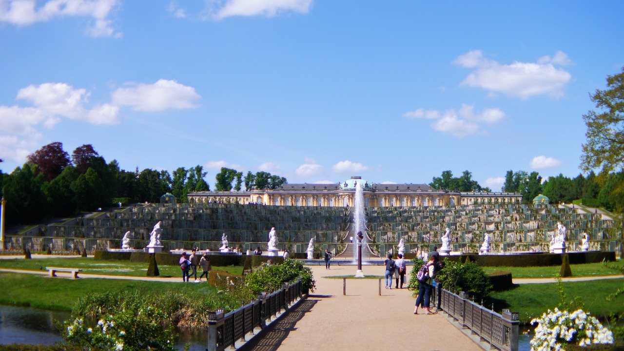 Potsdamas, Sanssouci, Park Sanssouci, Lankytinos Vietos, Pilis, Pastatas, Architektūra, Istoriškai, Nemokamos Nuotraukos,  Nemokama Licenzija