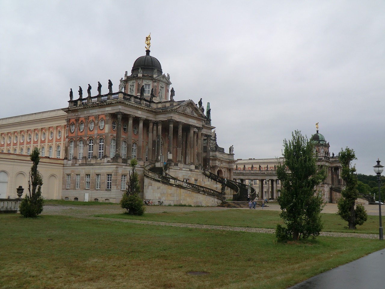 Potsdamas, Vokietija, Rokoko, Barokas, Europa, Architektūra, Sanssouci, Žinomas, Žvilgsnis, Dekoratyvinis