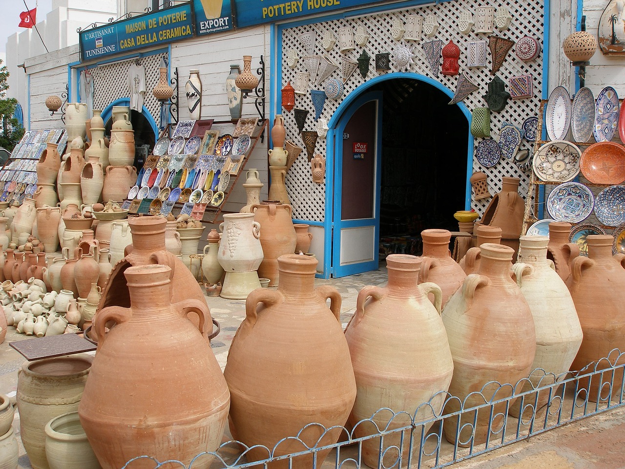 Keramika, Keramika, Amatai, Konteineris, Poteris, Tunisas, Nemokamos Nuotraukos,  Nemokama Licenzija