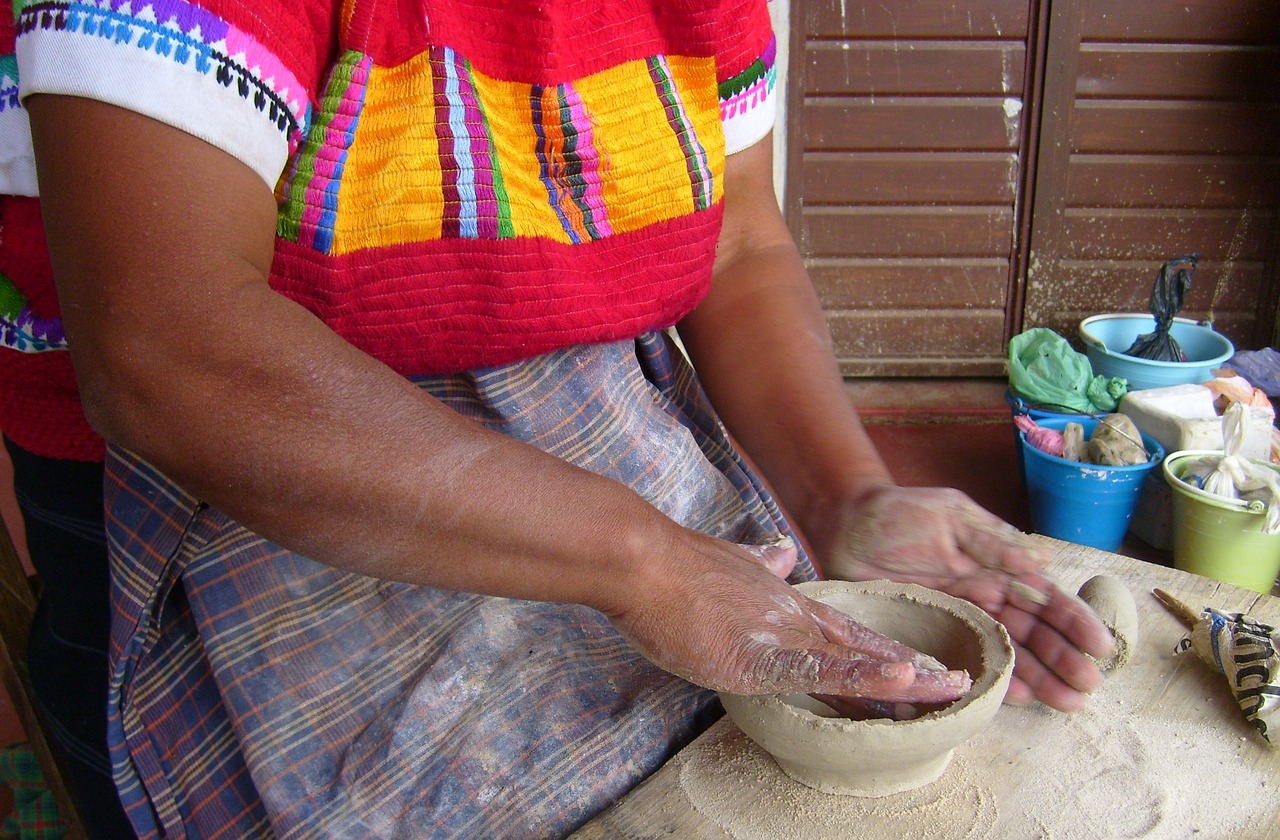 Keramika,  Chiapas,  Darbas, Nemokamos Nuotraukos,  Nemokama Licenzija