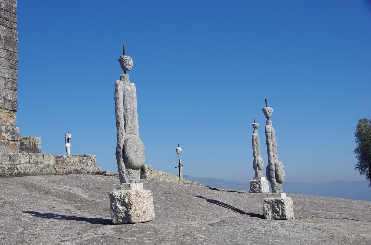 Vilniški Žmonės, Portugal, Pilis, Statulos, Vilnonių Pilis, Royalty Free, Nemokamos Nuotraukos,  Nemokama Licenzija