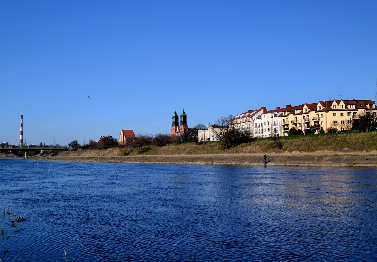 Poznan, Upė, Katedra, Nemokamos Nuotraukos,  Nemokama Licenzija