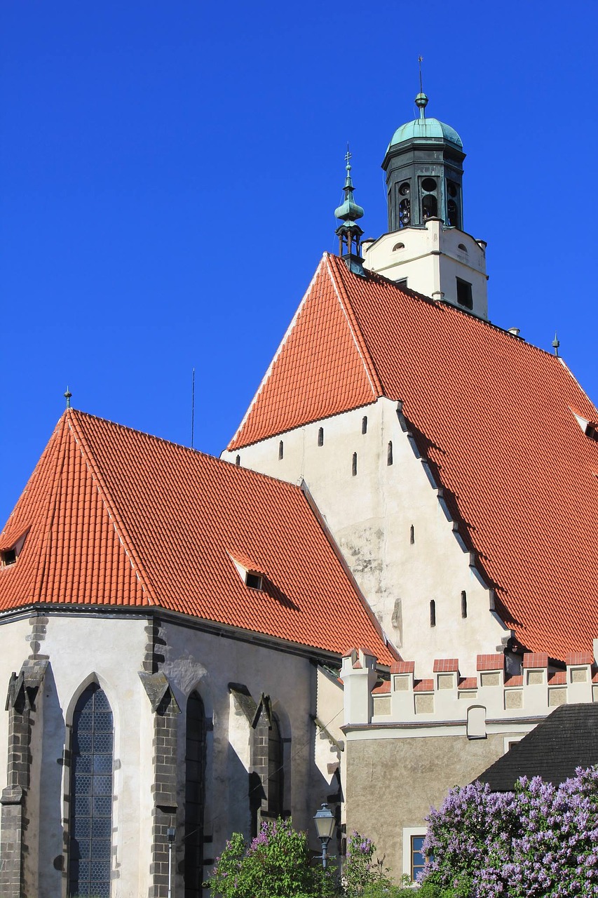 Prachatice, Šumava, Bažnyčia, Fortifications, Paminklas, Architektūra, Istorija, Čekijos Respublika, Miestas, Bokštas