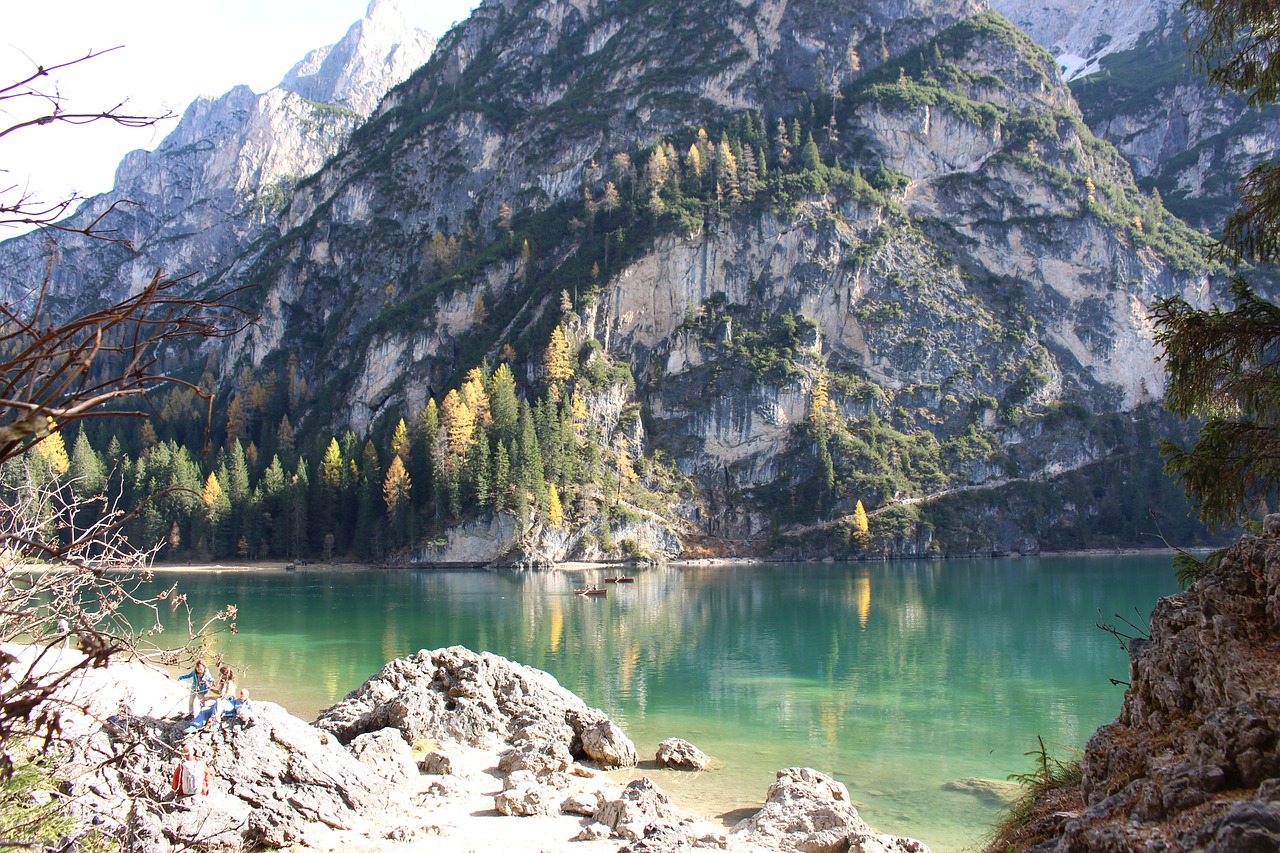 Pragser Wildsee, South Tyrol, Ežeras, Bergsee, Nemokamos Nuotraukos,  Nemokama Licenzija