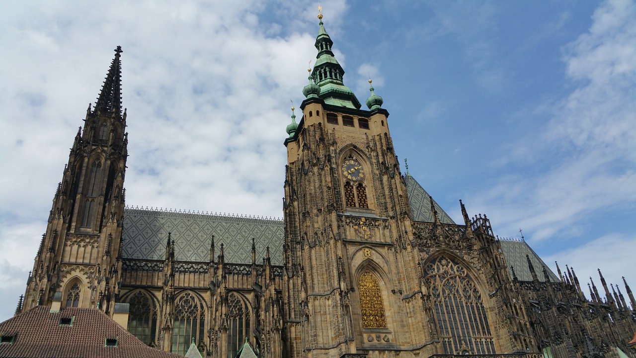 Prague, Katedra, St Vitus, Čekų, Vitus, Bažnyčia, Nemokamos Nuotraukos,  Nemokama Licenzija
