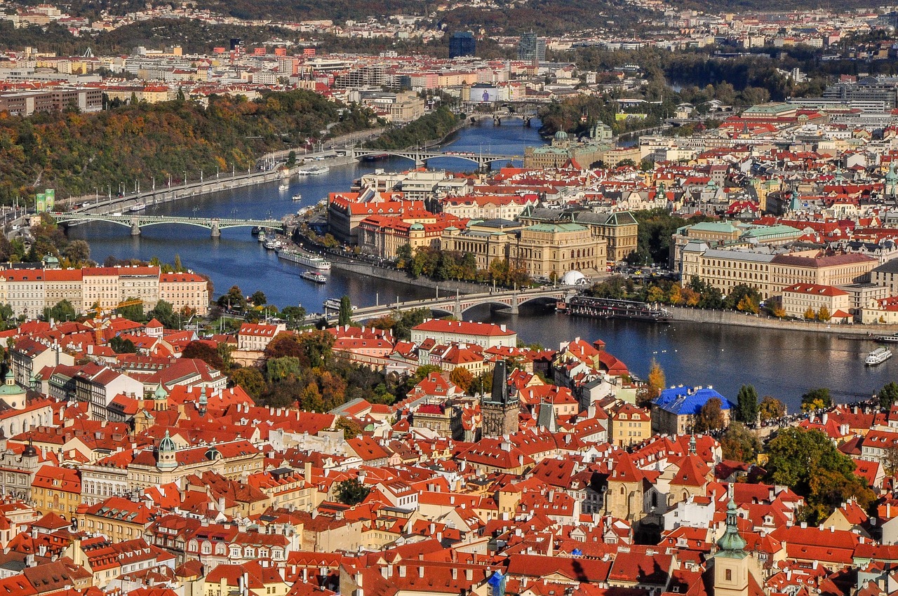 Prague, Miestai, Europietis, Europa, Čekų, Kelionė, Senas, Architektūra, Miesto Panorama, Panorama
