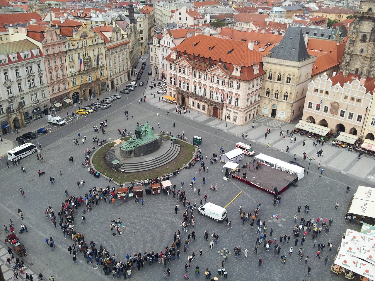 Prague, Miesto Aikštė, Miestas, Turizmas, Čekų, Europa, Nemokamos Nuotraukos,  Nemokama Licenzija