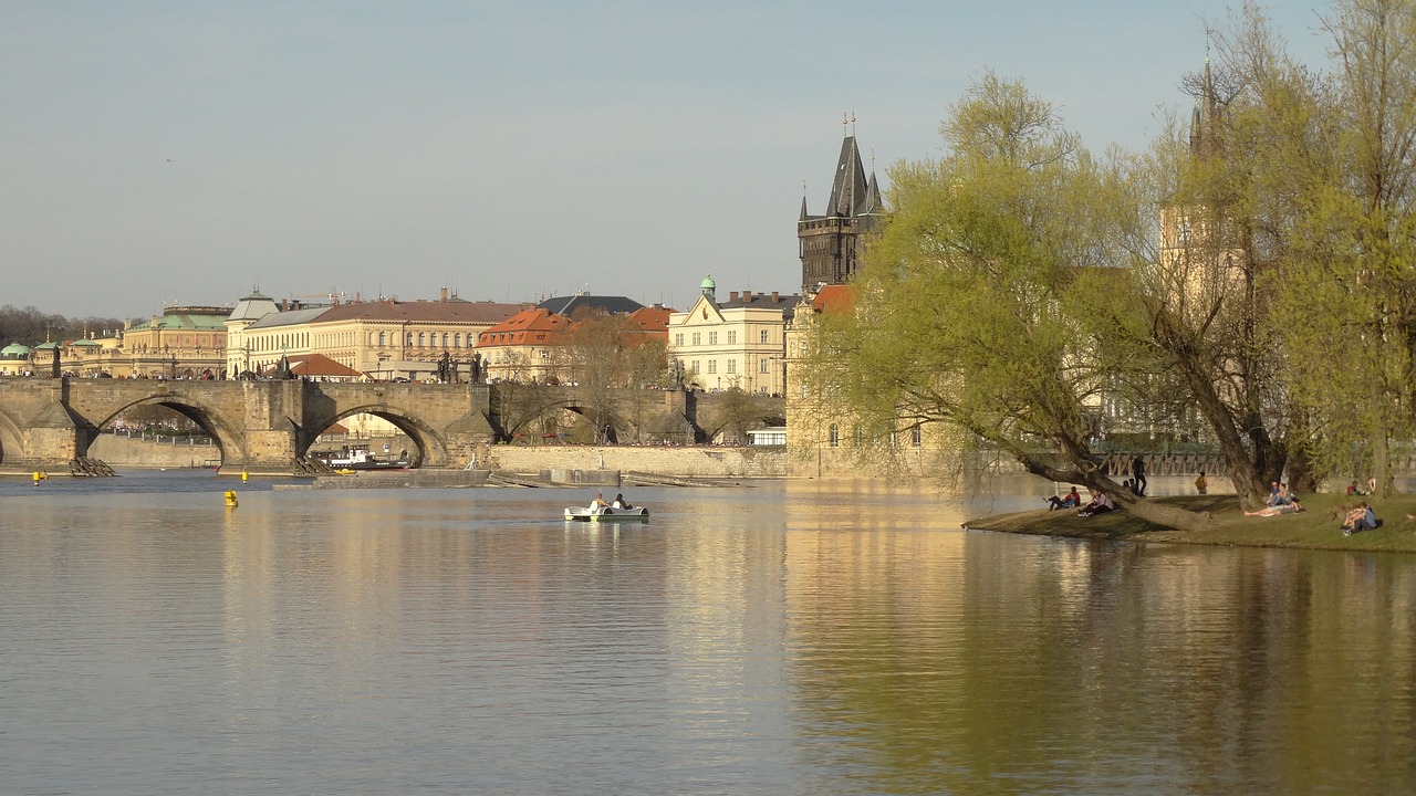 Prague, Vltava, Čekų, Upė, Nemokamos Nuotraukos,  Nemokama Licenzija