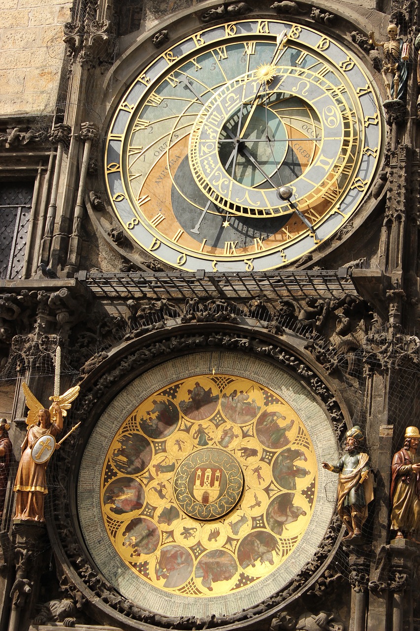 Prague, Laikrodis, Bokštas, Viduramžių, Varpinė, Architektūra, Valandą, Senas, Europa, Nemokamos Nuotraukos