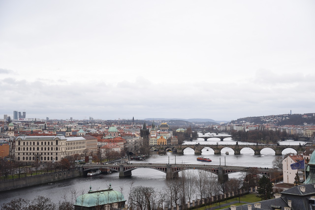 Prague, Panorama, Rytų Europa, Nemokamos Nuotraukos,  Nemokama Licenzija