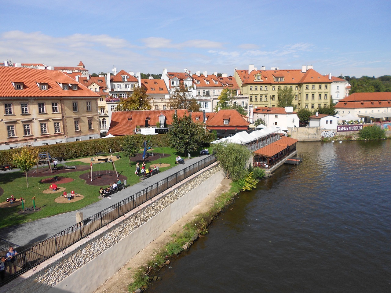 Prague, Vltava Upės Krantas, Čekijos Respublika, Nemokamos Nuotraukos,  Nemokama Licenzija