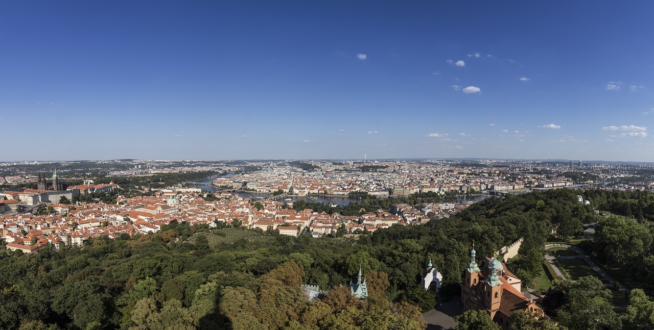 Prague, Čekijos Respublika, Panoraminis, Nemokamos Nuotraukos,  Nemokama Licenzija