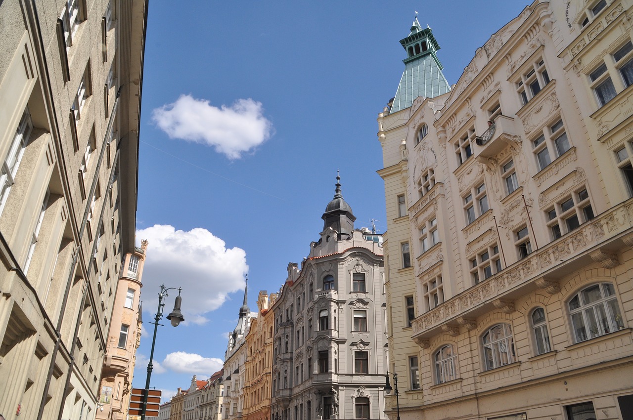 Praha,  Art Nouveau,  Namo Fasado,  Architektūra,  Miestas,  Statyba,  Kelių,  Metai,  Downtown,  Istoriškai