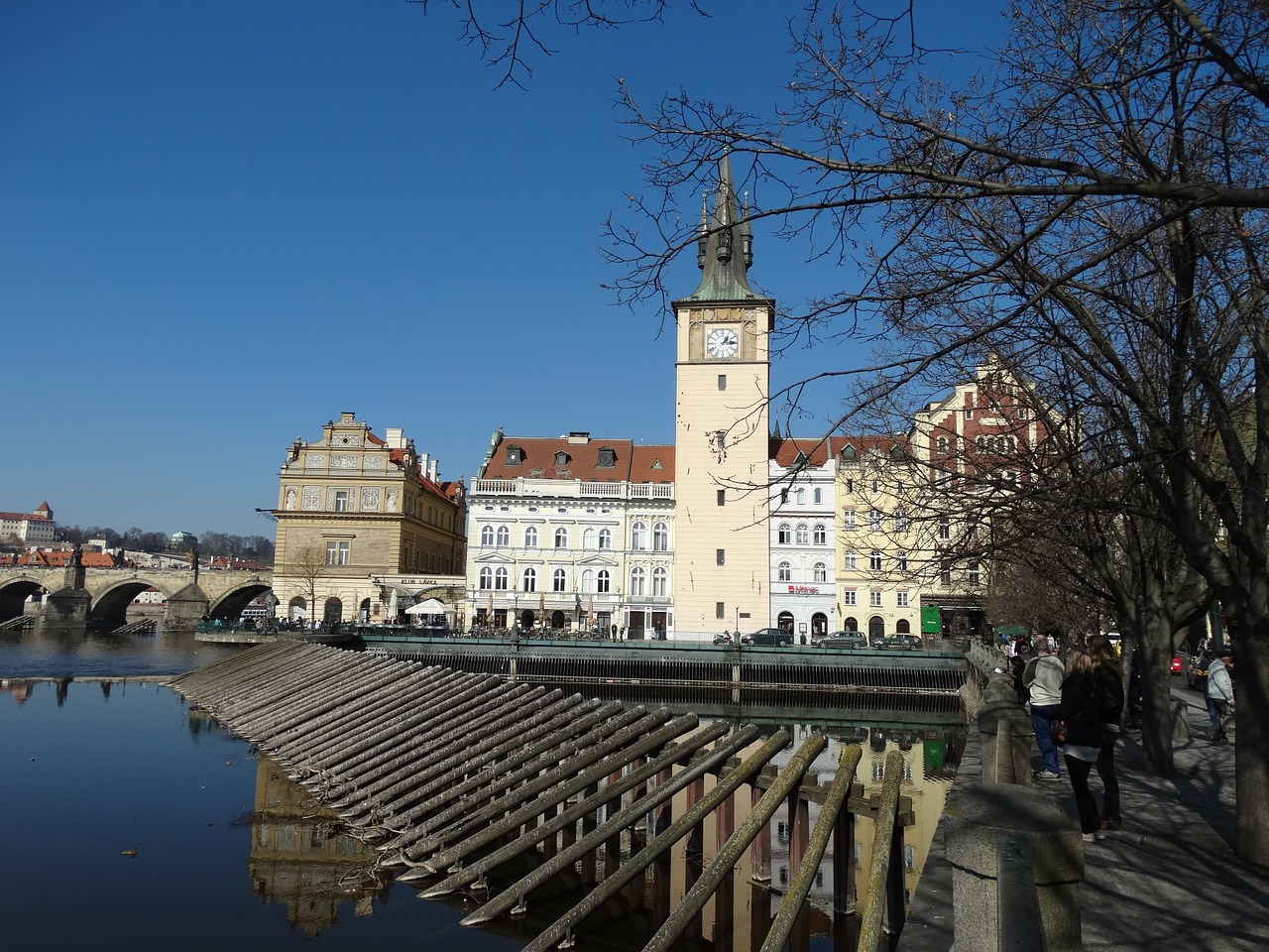 Prague, Vanduo, Pastatas, Mediena, Nemokamos Nuotraukos,  Nemokama Licenzija