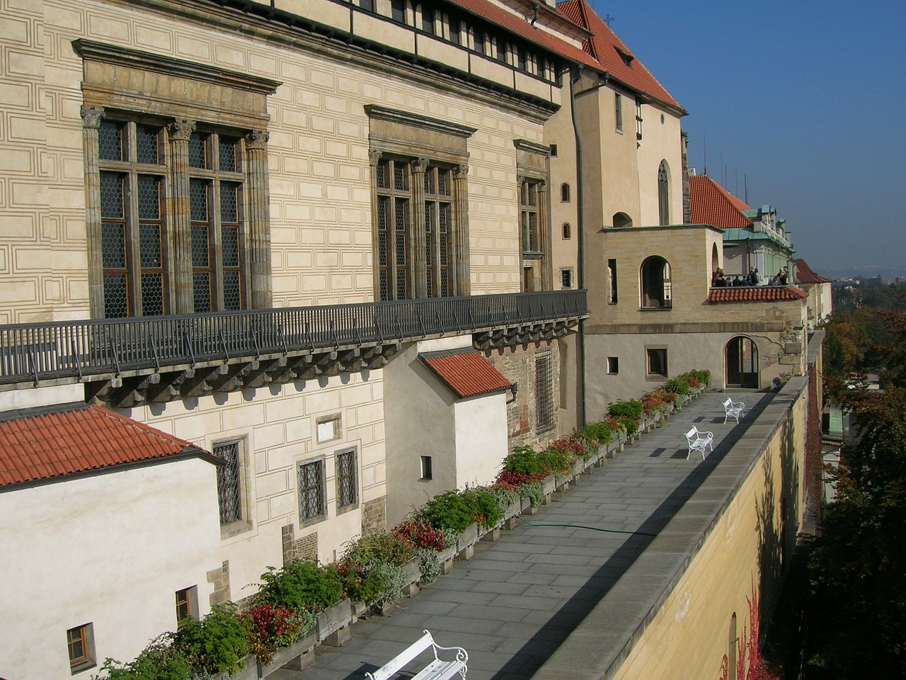 Prague, Turizmas, Pilis, Senoji Rūmai, Išsamiai, Pastatas, Architektūra, Lauko Platforma, Suolai, Nemokamos Nuotraukos