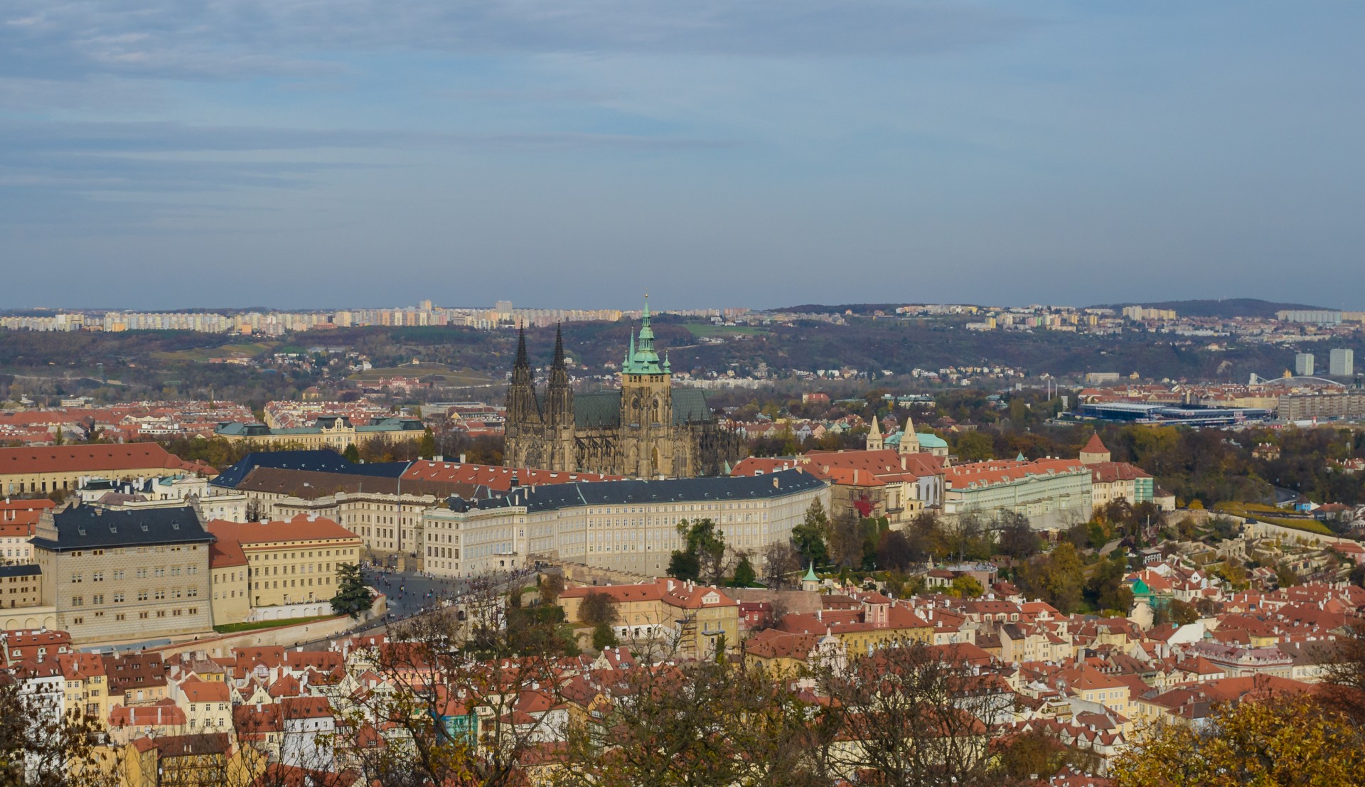 Prague,  Išsamiai,  Istorija,  Architektūra,  St & Nbsp,  Vitus & Nbsp,  Katedra,  Dangus,  Debesys,  Hradcany