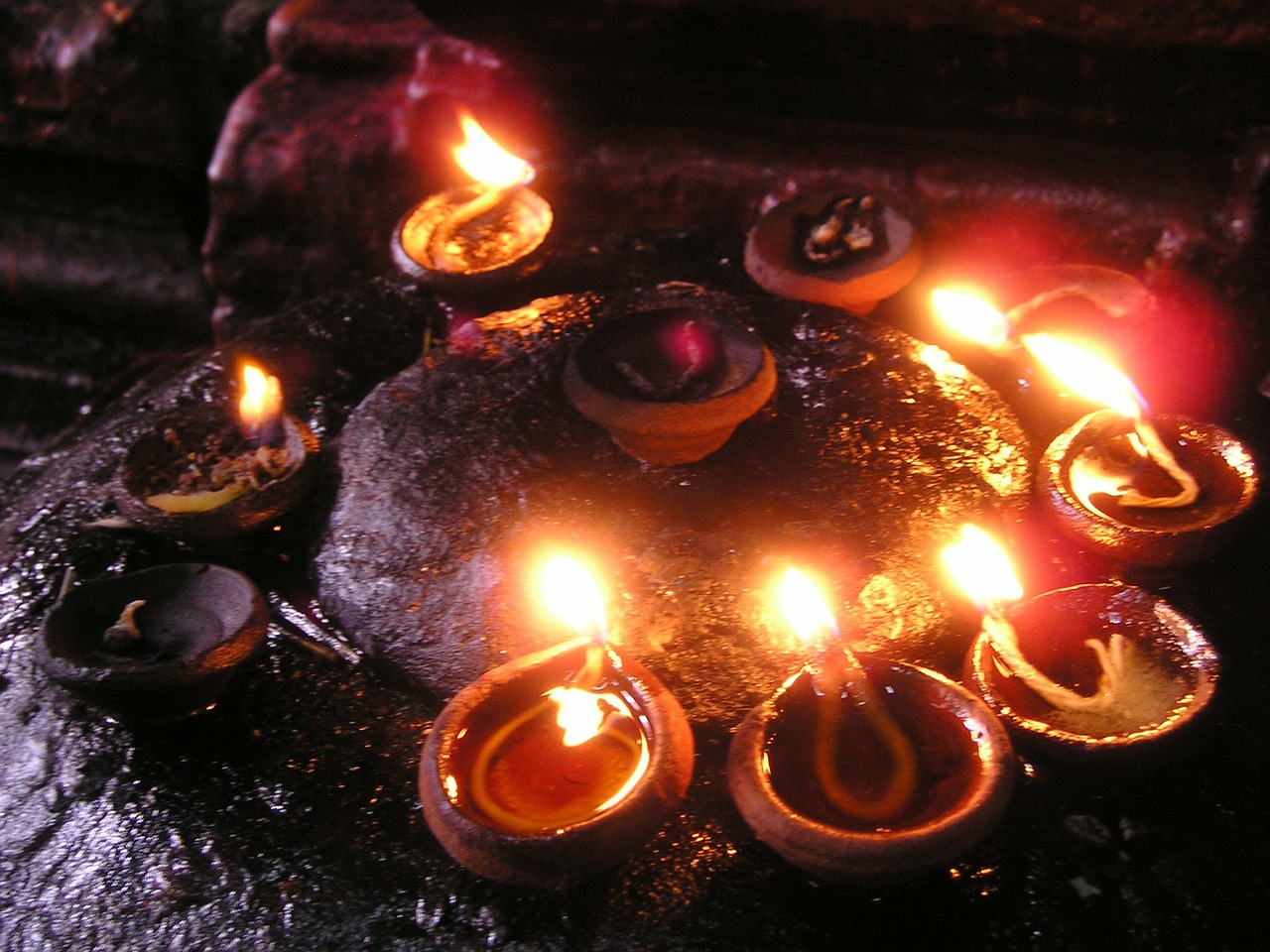 Maldos Žvakės, Žvakės, Ugnis, Šviesa, Melstis, Tikėjimas, Indija, Šventykla, Šventas, Madurajus