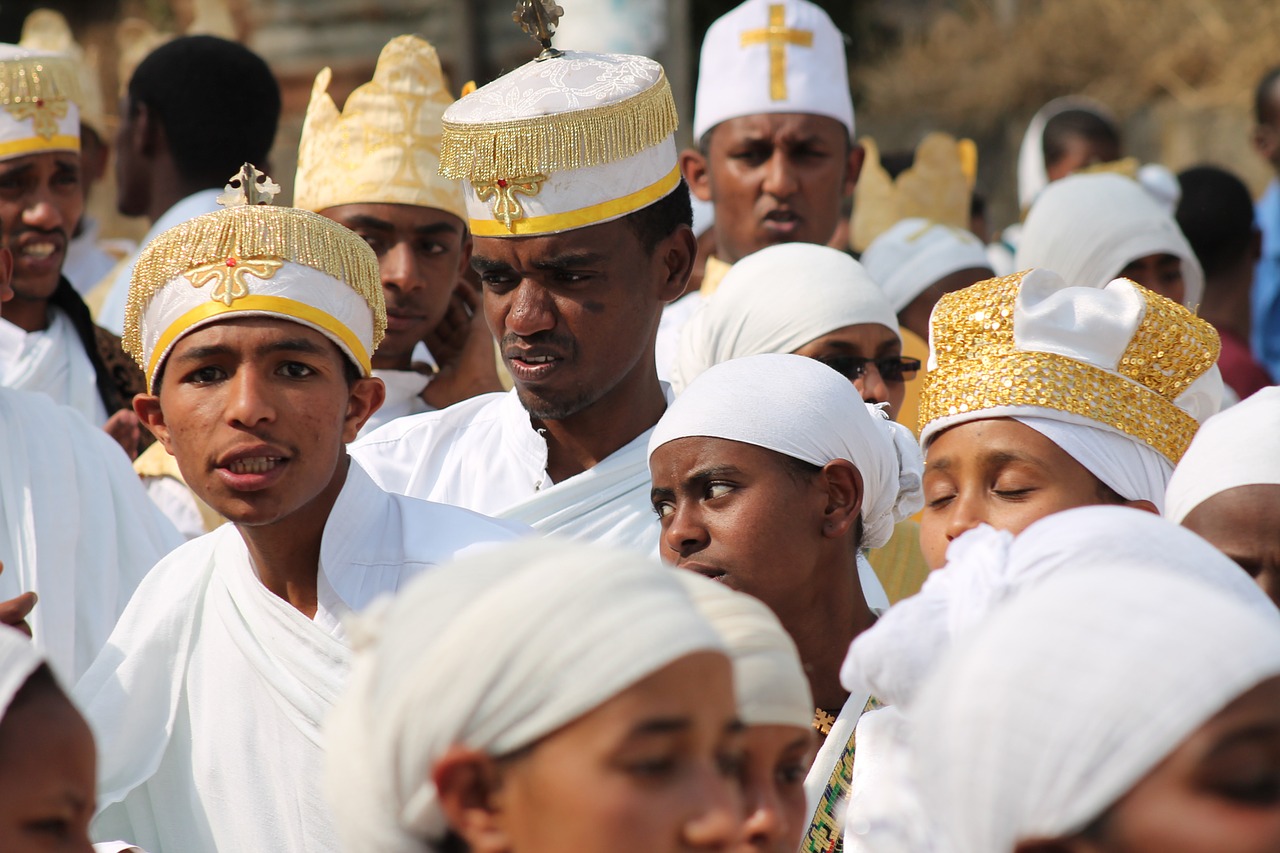 Kunigai, Ortodoksas, Etiopija, Nemokamos Nuotraukos,  Nemokama Licenzija