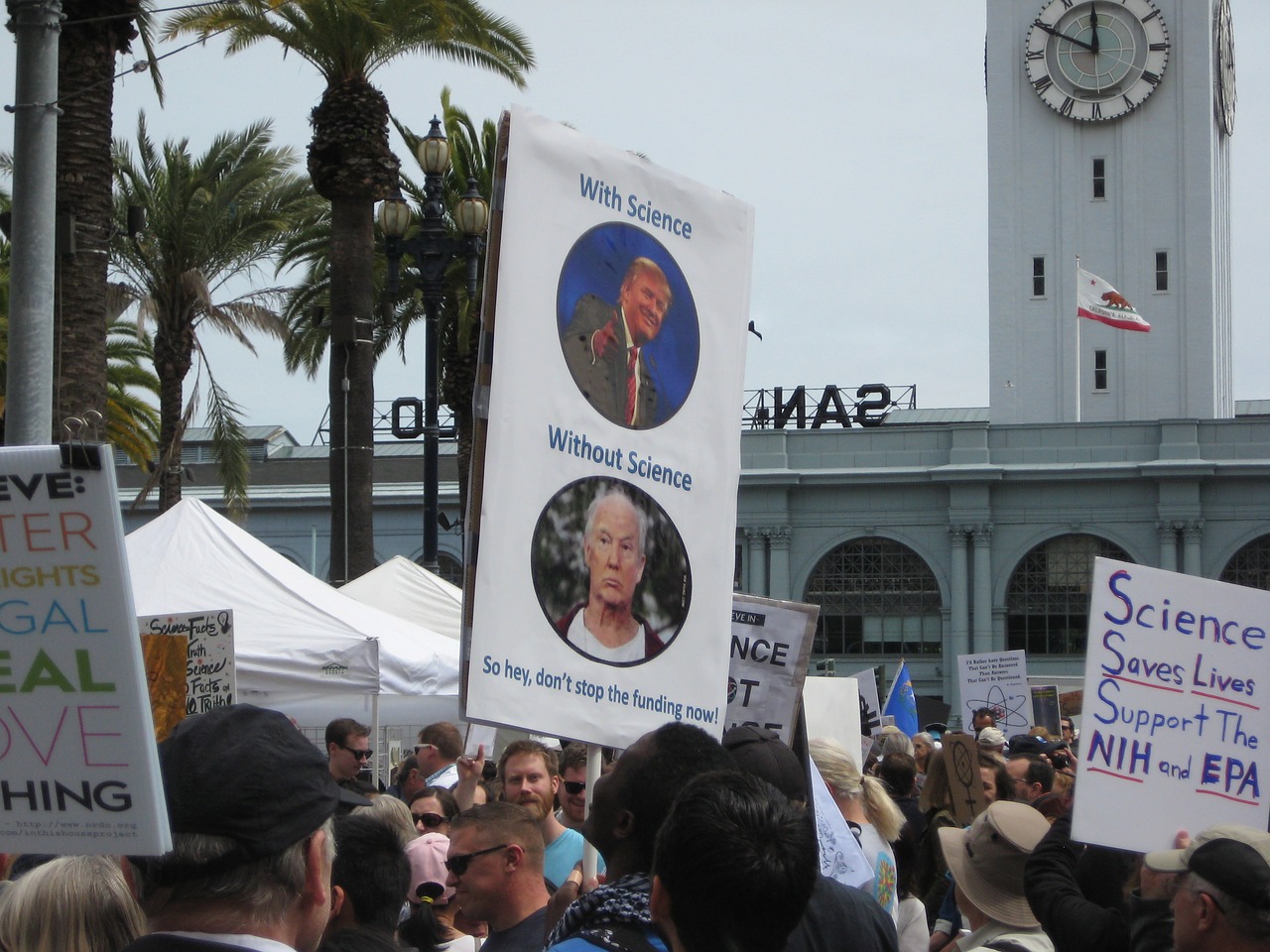 Protestas, Kovas, Mokslas, Kovo Mėn. Mokslui, San Franciskas, Nemokamos Nuotraukos,  Nemokama Licenzija