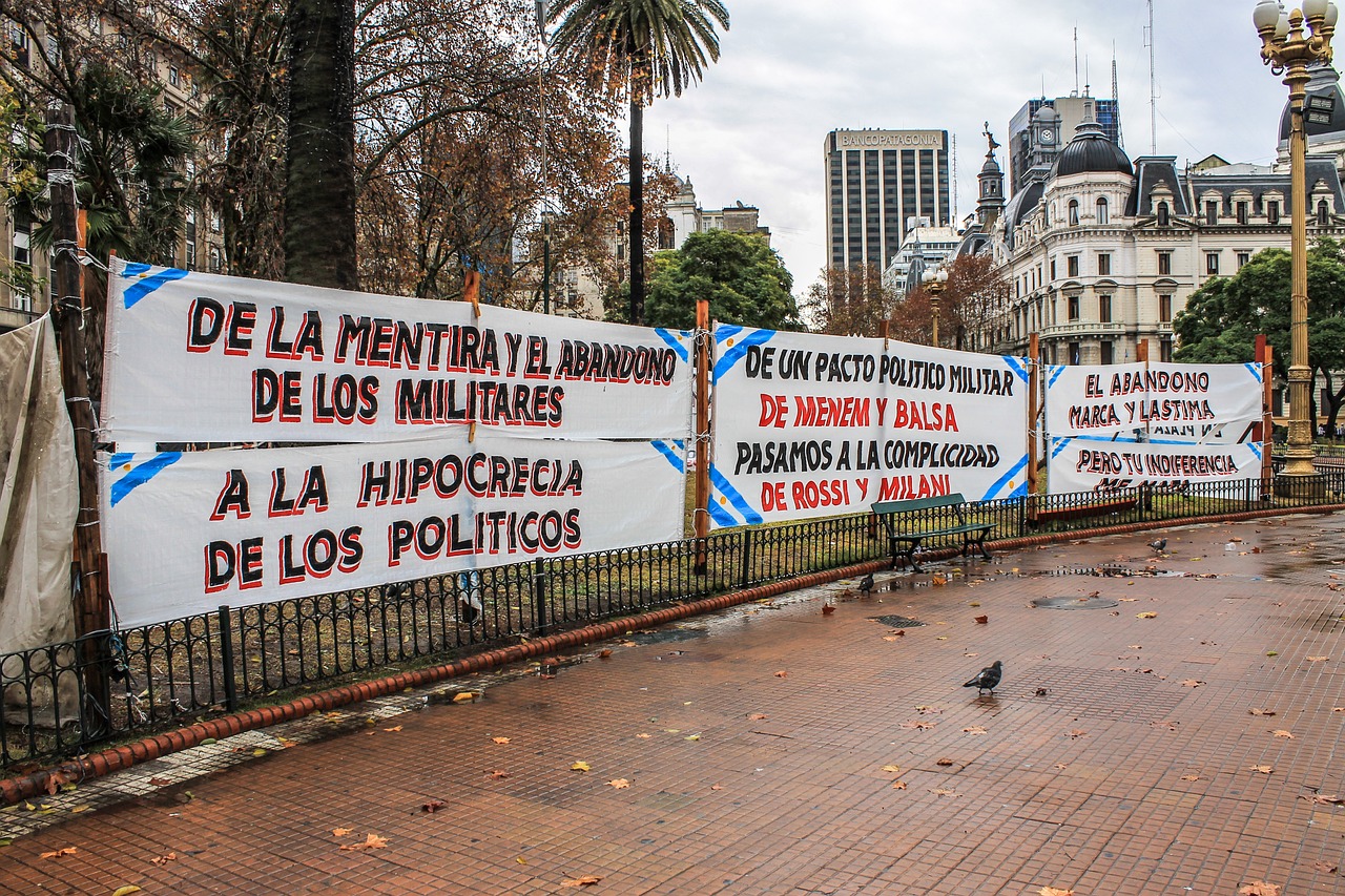 Protestas Argentinoje, Buenos Airės, Plaza De Mayo, Miestas, Nemokamos Nuotraukos,  Nemokama Licenzija
