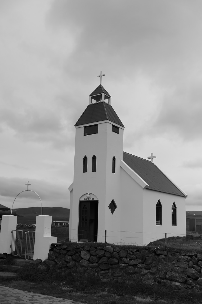 Protestantiška Bažnyčia, Kaimas, Iceland, Nemokamos Nuotraukos,  Nemokama Licenzija