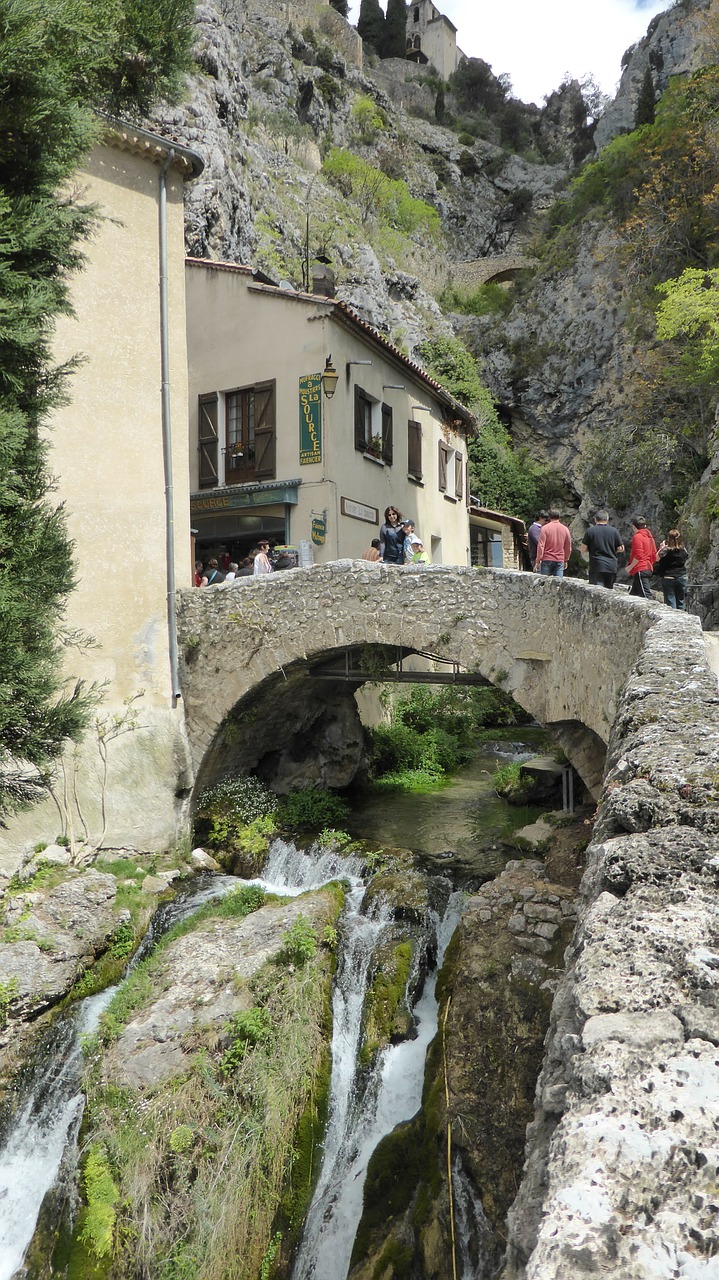 Provence, Šviesa, Spalva, Kraštovaizdis, Moustiers, Verdon, Gerklė, France, Nemokamos Nuotraukos,  Nemokama Licenzija