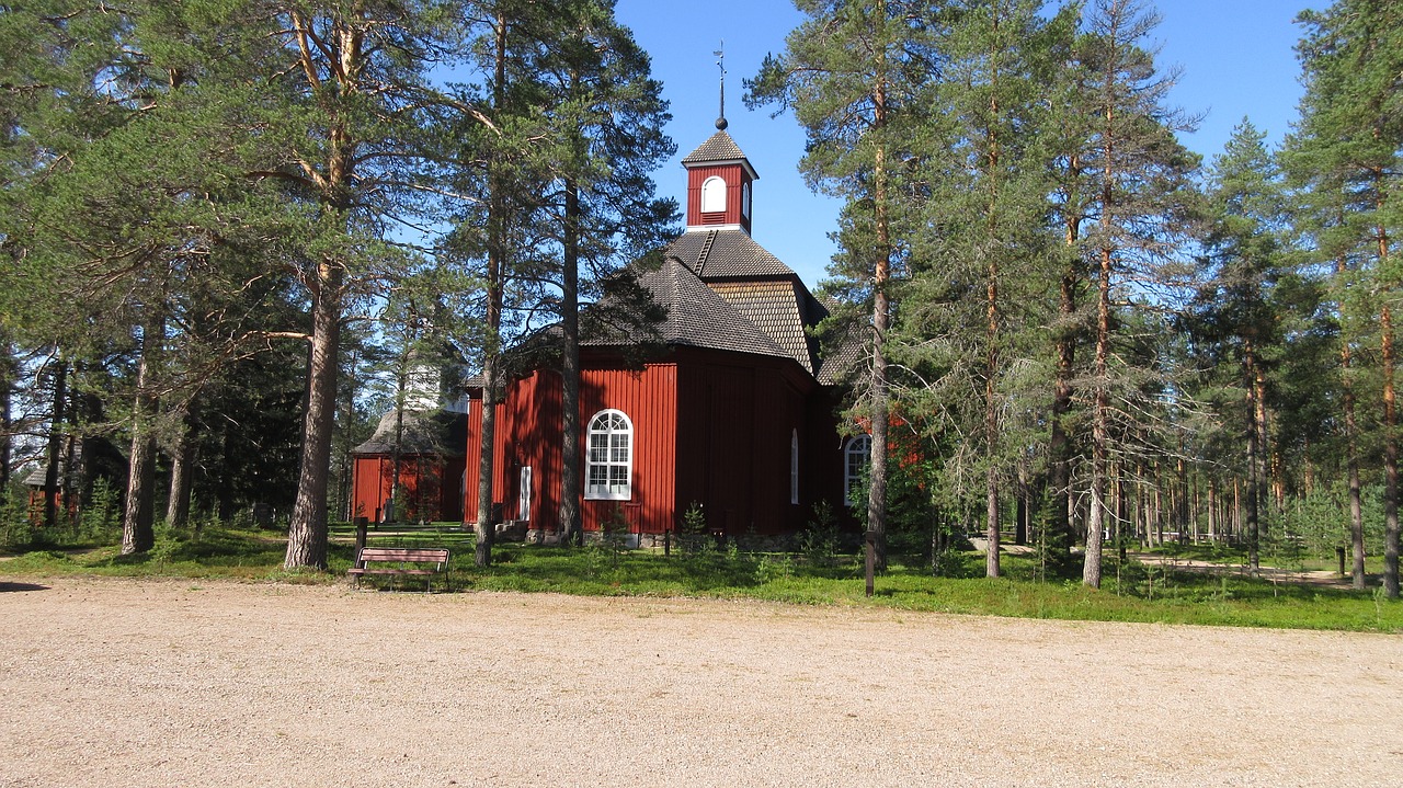Pudasjärvi, Bažnyčia, Evangelikų Liuteronų, Šiaurės Finlandas, Nemokamos Nuotraukos,  Nemokama Licenzija