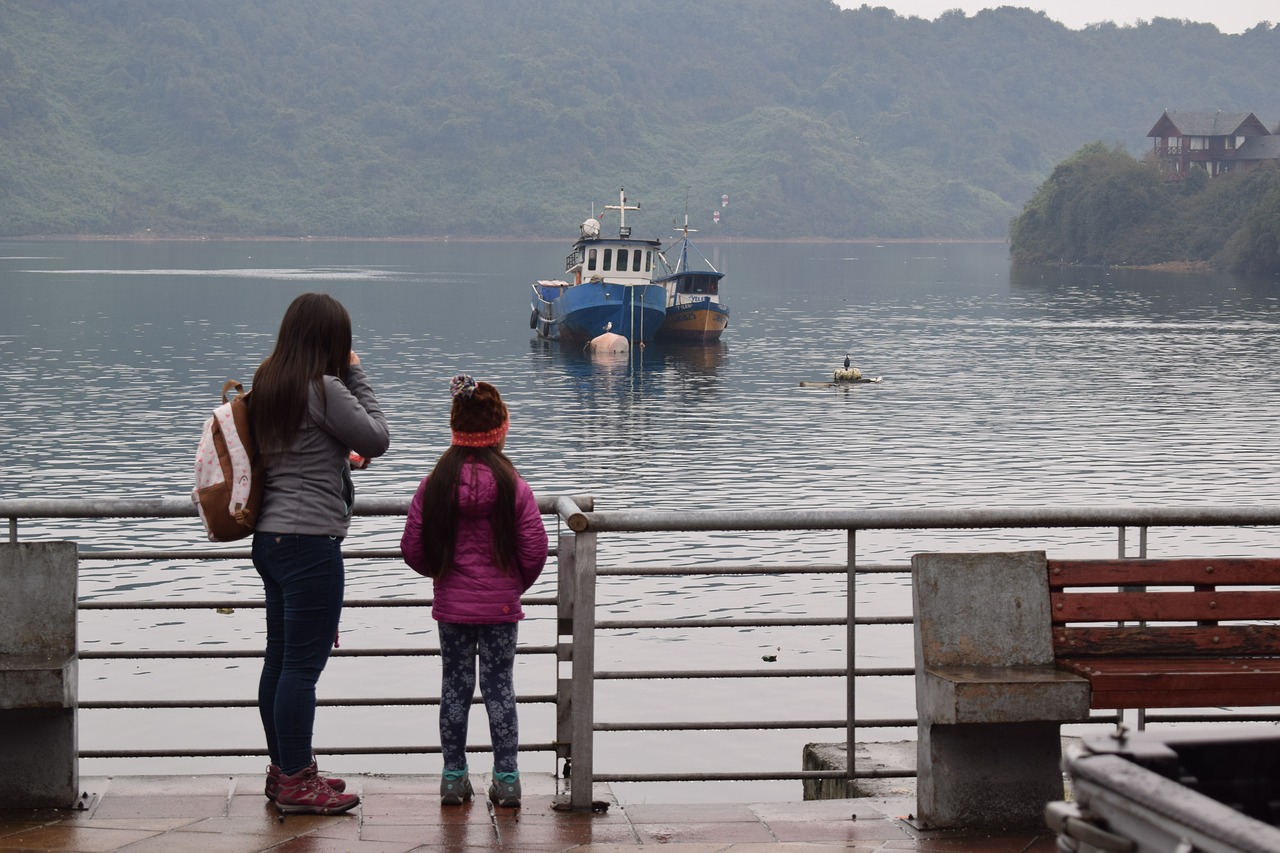 Puerto Montt, Cove, Angelmo, Čile, Krantinė, Motina, Laukiu Tavęs, Dukra, Nemokamos Nuotraukos,  Nemokama Licenzija