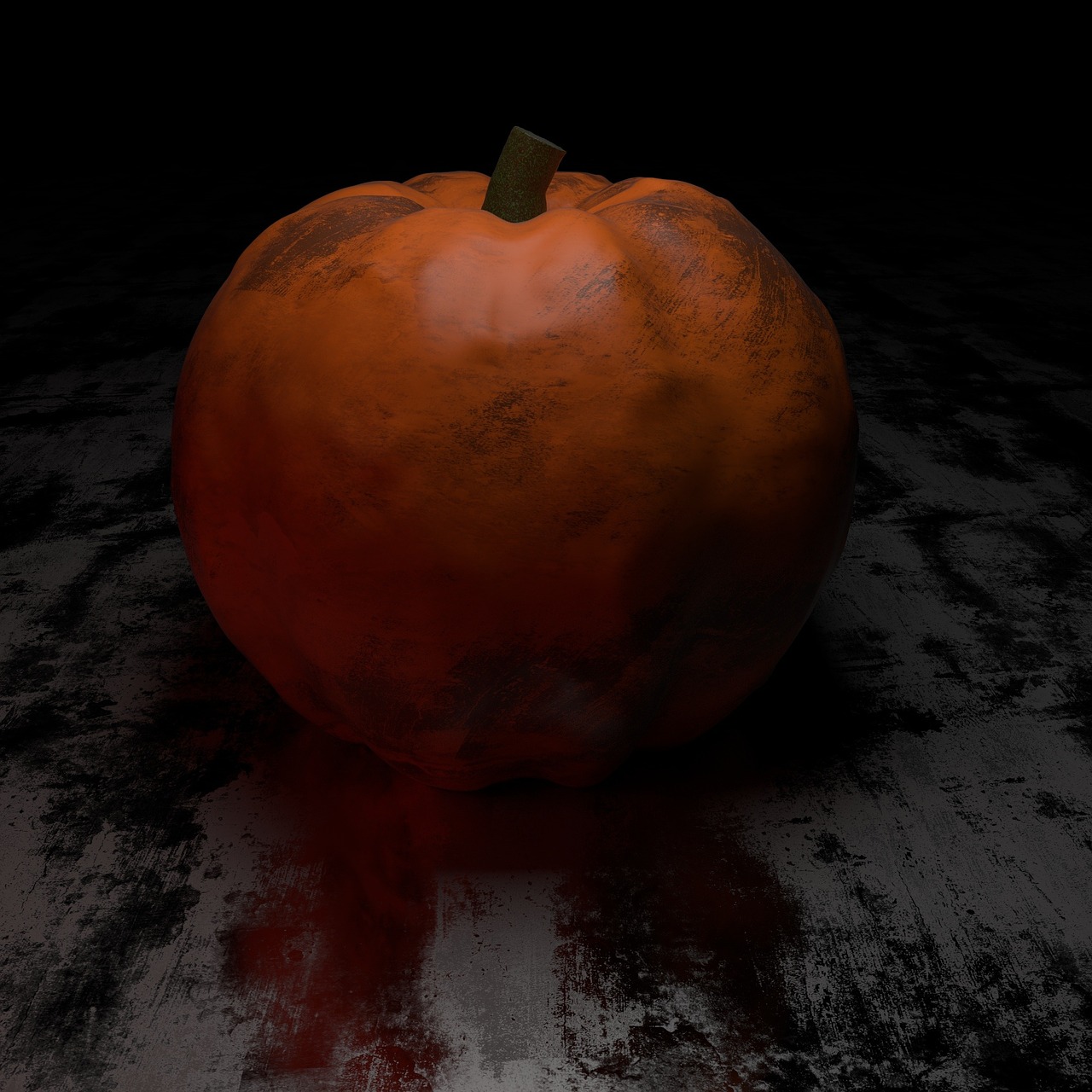 Moliūgas, Halloween, Daržovės, Blenderis, 3D, Helovyno Moliūgai, Oranžinė, Juoda, Velnias, Baugus