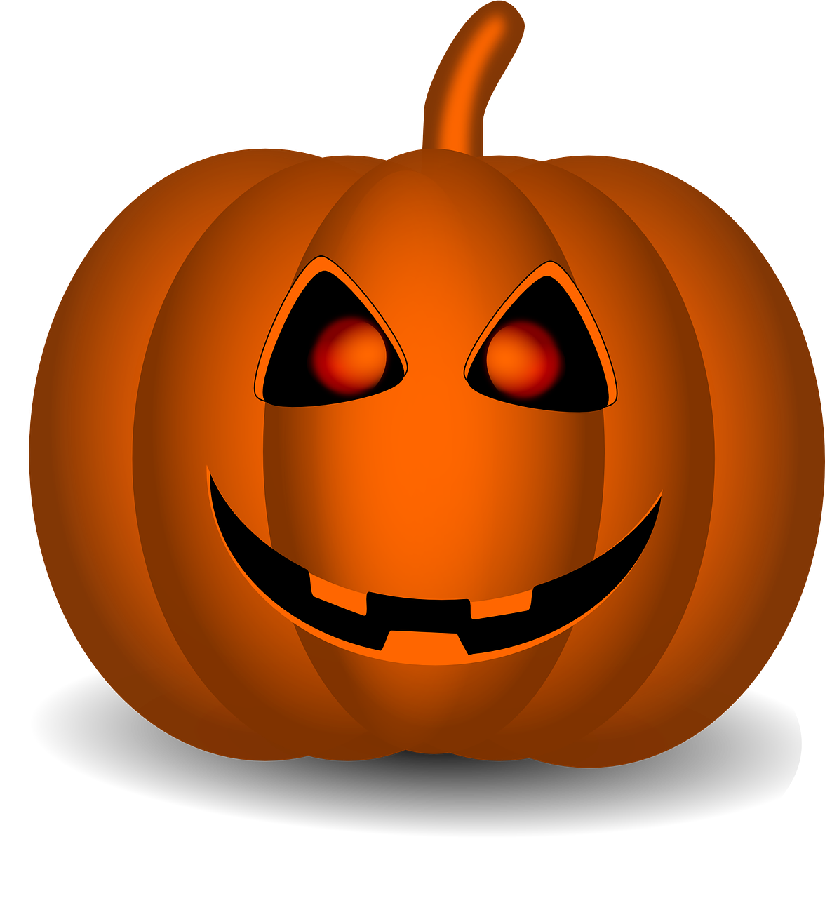 Moliūgas, Halloween, Veidas, Žibintas, Šypsena, Velnias, Smirk, Oranžinė, Velnias, Nemokama Vektorinė Grafika