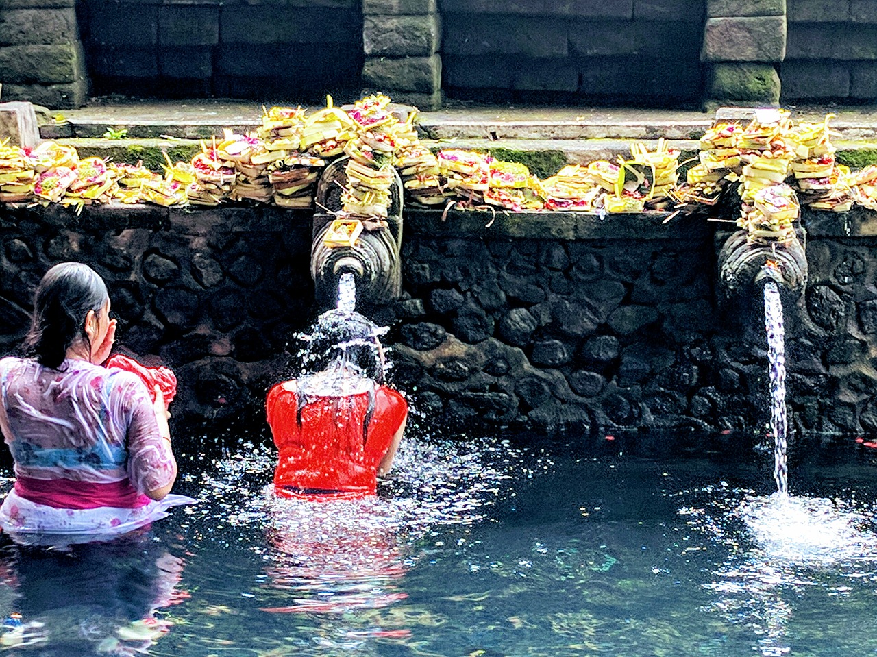 Pura Tirta Empul Temple, Hindu, Balinese, Vandens Šventykla, Tampaksiring, Bali, Indonezija, Šventoji Šventykla, Kelionė, Kultūra