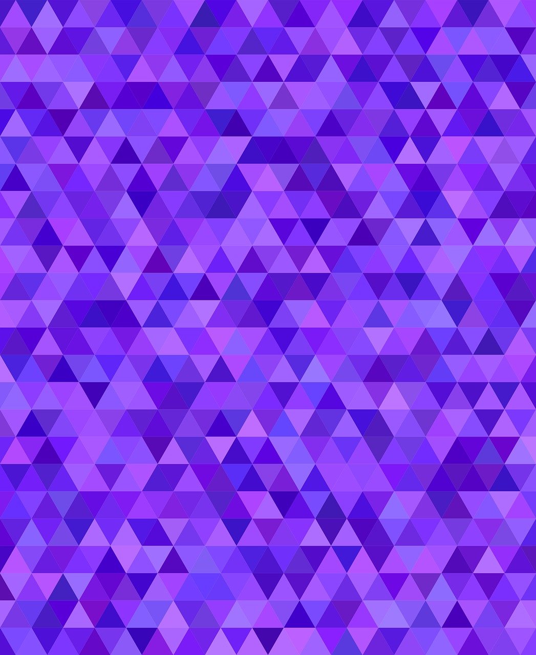 Violetinė, Trikampis, Purpurinė Fone, Mozaika, Plytelės, Mažas Poli, Tonai, Fonas, Trikampis, Atspalvis