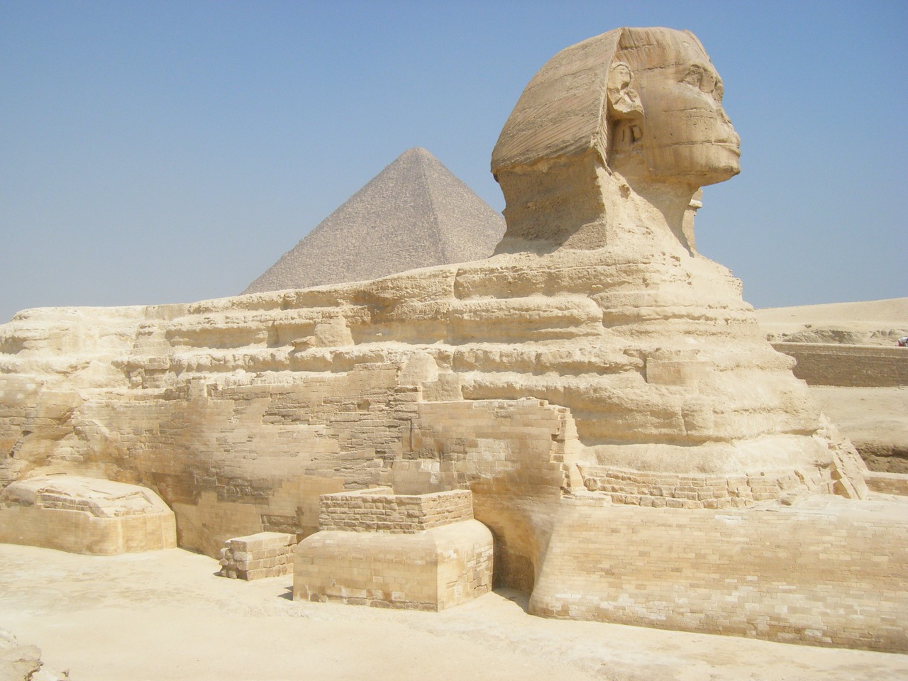 Piramidė, Sfinksas, Egiptas, Nemokamos Nuotraukos,  Nemokama Licenzija