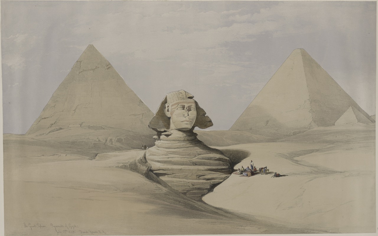 Piramidė, Sfinksas, Egiptas, Dykuma, Smėlis, Nemokamos Nuotraukos,  Nemokama Licenzija