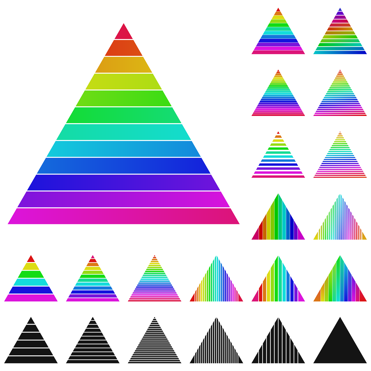Piramidė, Hierarchija, Bendrovė, Visuomenė, Įmonės Hierarchija, Logotipas, Trikampis, Trikampis, Bendruomenė, 3