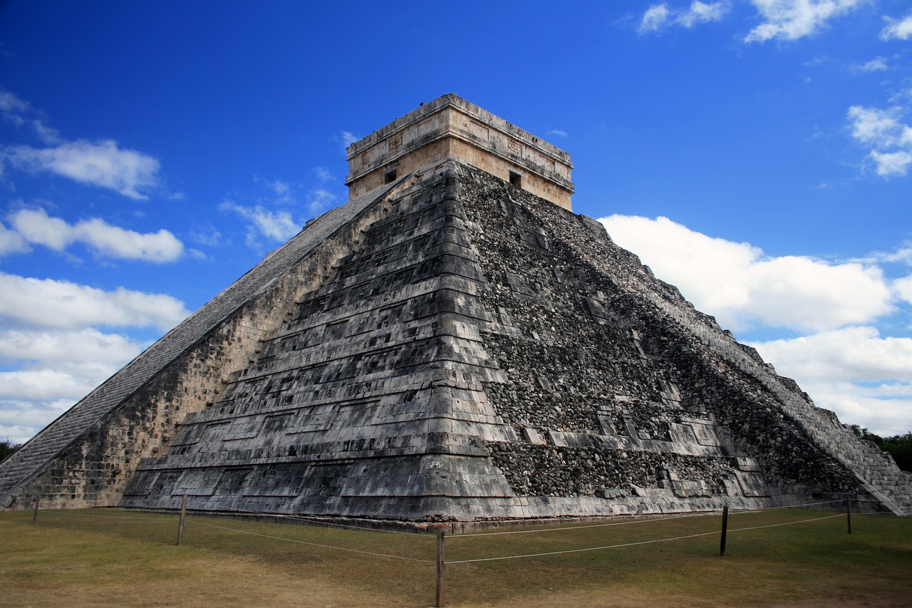 Piramidė, Maya, Senovės, Meksika, Šventykla, Akmuo, Yukatanas, Kelionė, Paminklas, Meksikietis