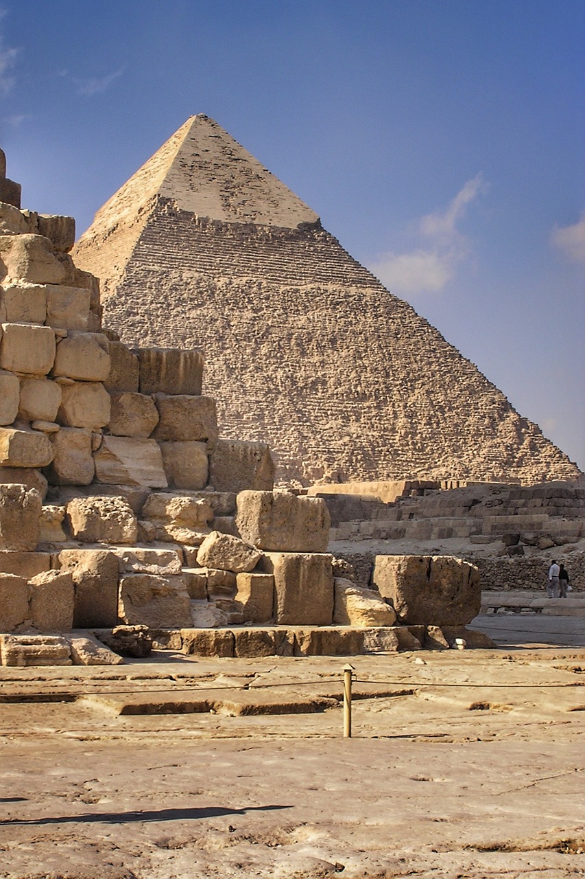 Piramidės, Giza, Egiptas, Gizos Piramidės, Unesco, Pasaulinis Paveldas, Weltwunder, Cheops, Cheops Piramidė, Senovinis