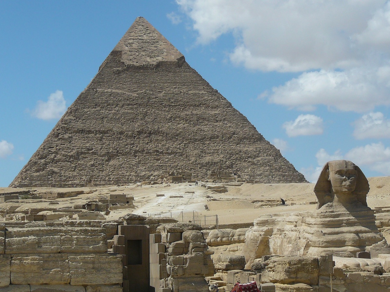Piramidės, Sfinksas, Kairas, Egiptas, Archeologija, Šventykla, Senovės, Egyptian, Nemokamos Nuotraukos,  Nemokama Licenzija