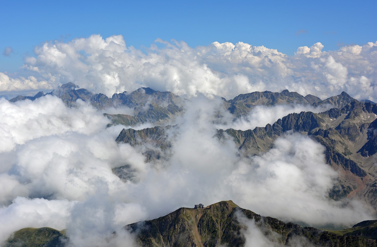 Pyrénées, Kalnas, France, Kraštovaizdis, Aukščiausiojo Lygio Susitikimas, Panorama, Vasara, Kalnai, Kalnuotas, Vaizdas