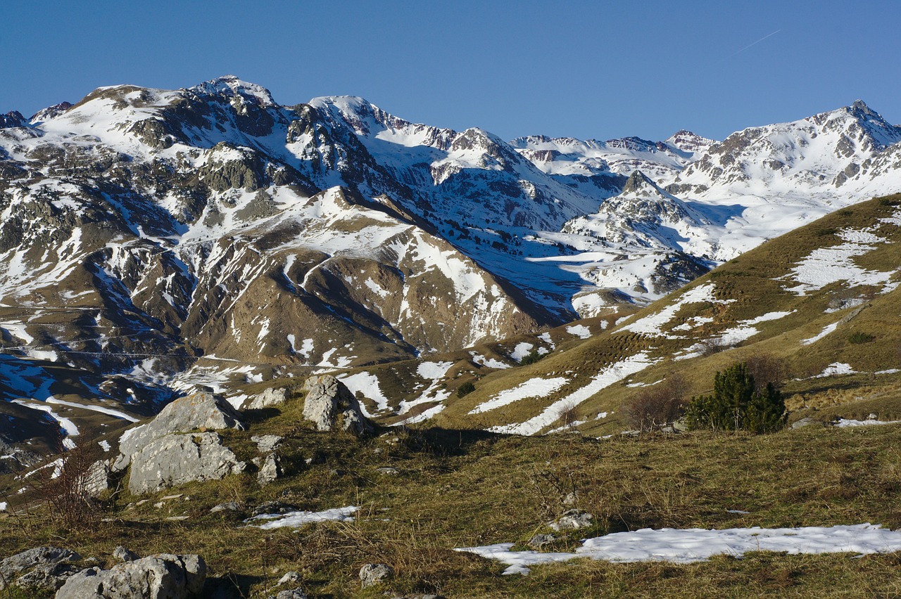 Pirėnai, Sniegas, Aukštas Kalnas, Huesca, Nemokamos Nuotraukos,  Nemokama Licenzija