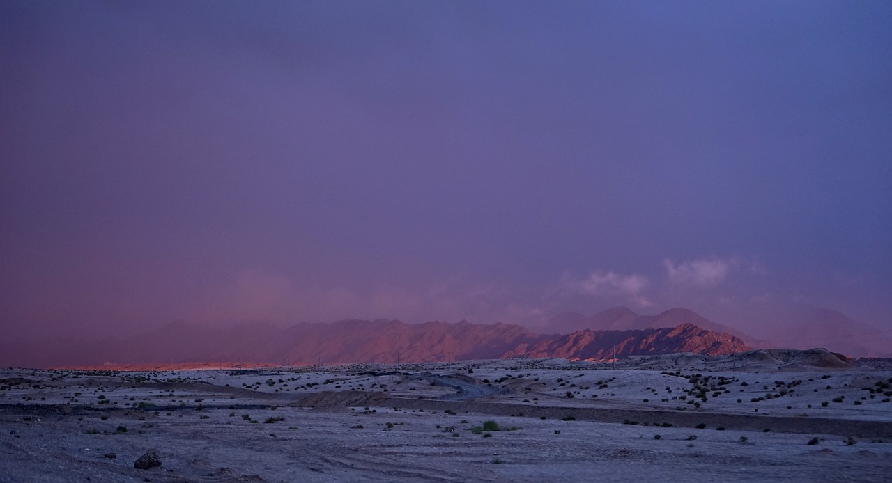 Qinghai, Migla, Saulėlydis, Rožinė Ir Violetinė, Nemokamos Nuotraukos,  Nemokama Licenzija