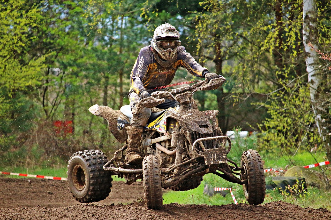 Quad, Motokroso, Motokroso Važiavimas, Kirsti, Visureigė Transporto Priemonė, Motociklas, Atv, Lenktynės, Motorsportas, Enduro