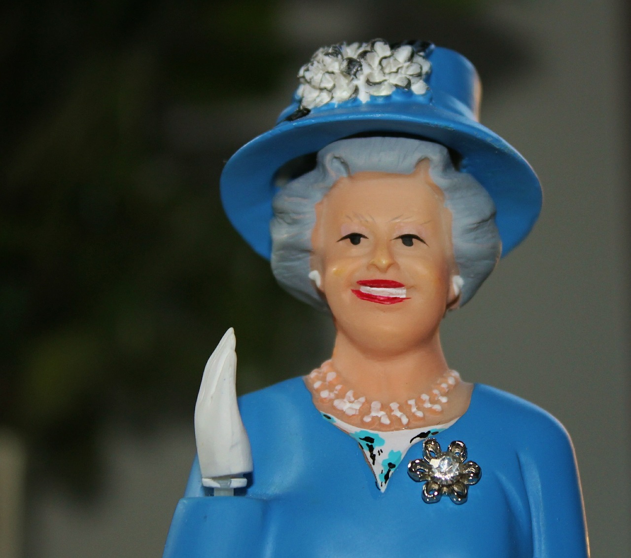 Karalienė, Figūra, Banga, Anglija, Mėlynas, Elizabetas, Nemokamos Nuotraukos,  Nemokama Licenzija