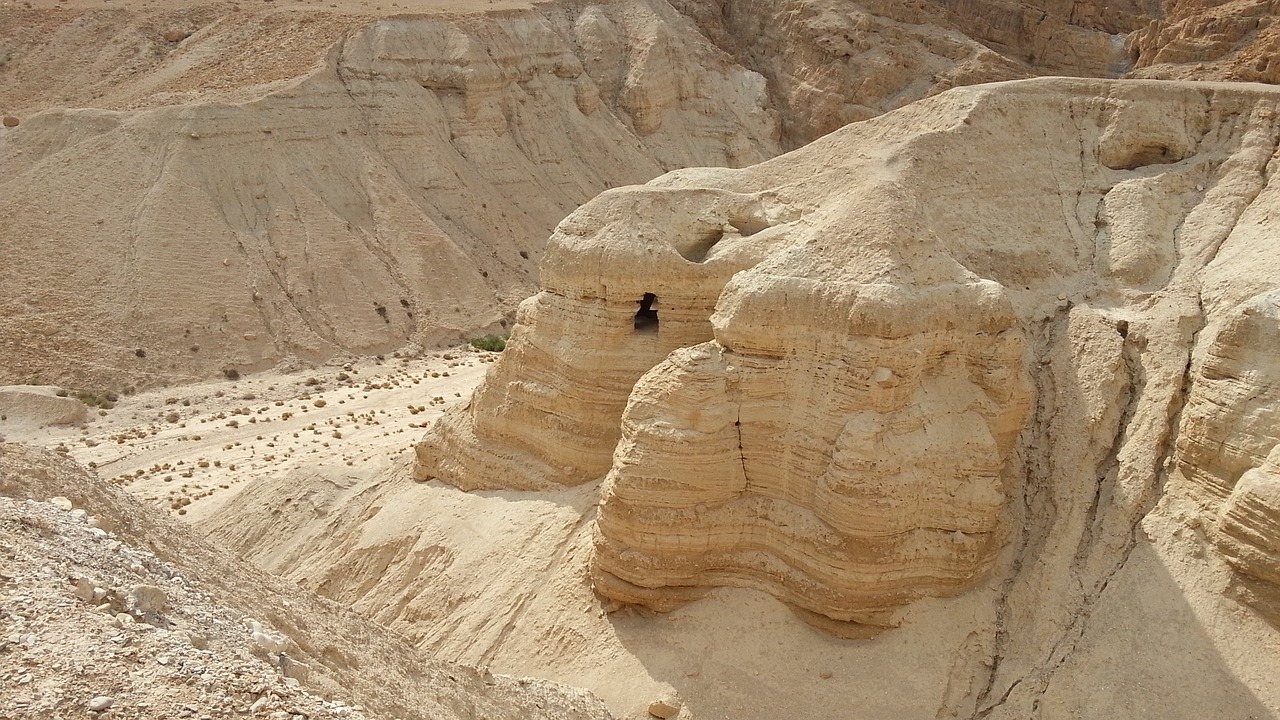 Qumran, Izraelis, Dykuma, Nemokamos Nuotraukos,  Nemokama Licenzija