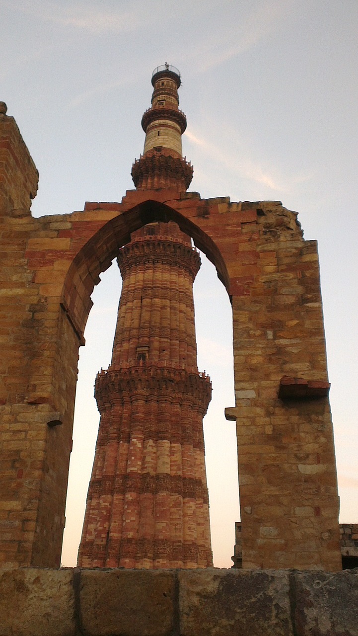 Qutab Tower,  Qutb Minar,  Qutubuddin Aibak,  Azijos Istorija,  Allauddin Khilji,  Iltutmish,  Mehrauli,  Delis,  Naujasis Delis, Nemokamos Nuotraukos