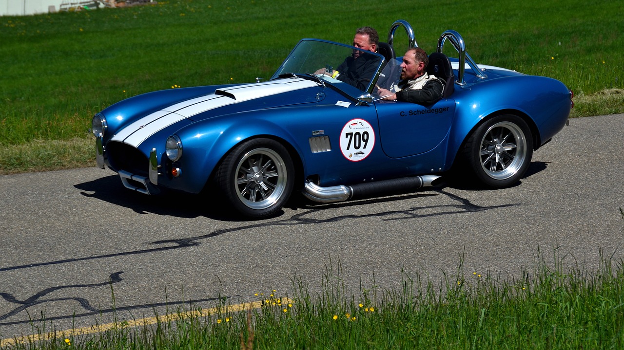 Lenktyninis Automobilis,  Hillclimb,  Ac Cobra 427 Shelby F5R,  Motorsport,  Chromo,  Automatinis, Nemokamos Nuotraukos,  Nemokama Licenzija