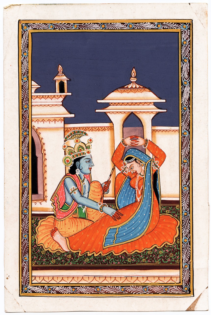 Radha, Krishna, Amžina Meilė, Indija, Hindu, Dievas, Hinduizmas, Viešpatie, Religinis, Kultūra